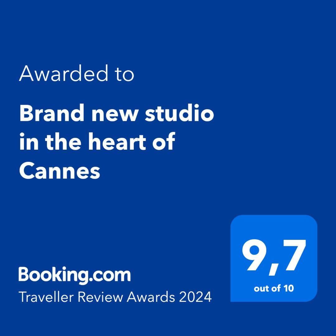 Brand New Studio In The Heart Of Cannes Exterior photo